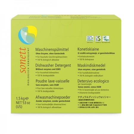 Σκόνη Πλυντηρίου Πιάτων Sonett 1.5kg Σκόνη Πλυντηρίου Πιάτων Sonett 1.5kg