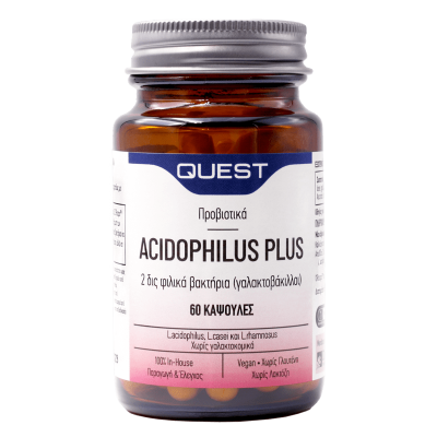 Προβιοτικά Acidophilus Plus Quest, 60 caps