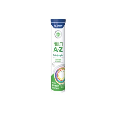 Multi A-Z-Αναβράζουσες πολυβιταμίνες Quest 20 tabs Multi A-Z-Αναβράζουσες πολυβιταμίνες Quest 20 tabs