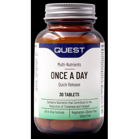 Πολυβιταμίνη Once A Day quick release Quest 30 tabs Πολυβιταμίνη Once A Day quick release Quest 30 tabs