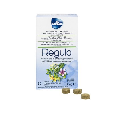 Ταμπλέτες φυτικές για τη δυσκοιλιότητα REGULA Cosval 30 tabs Ταμπλέτες φυτικές για τη δυσκοιλιότητα REGULA Cosval 30 tabs
