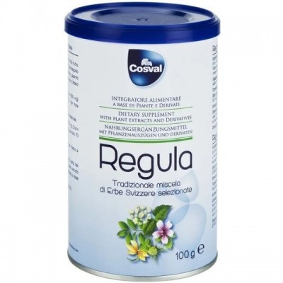 Cosval Regula powder-μίγμα βοτάνων για δυσκοιλιότητα  100 gr Cosval Regula powder-μίγμα βοτάνων για δυσκοιλιότητα  100 gr