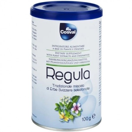 Cosval Regula powder-μίγμα βοτάνων για δυσκοιλιότητα  100 gr Cosval Regula powder-μίγμα βοτάνων για δυσκοιλιότητα  100 gr