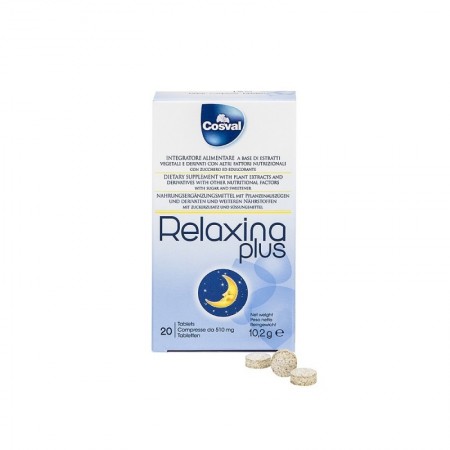 RELAXINA PLUS COSVAL 20 tabs RELAXINA PLUS COSVAL 20 tabs