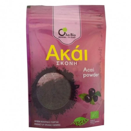 Acai berry σκόνη βιολογική Olabio 50γρ Acai berry σκόνη βιολογική Olabio 50γρ