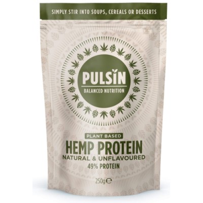 Πρωτεΐνη Κάνναβης PULSIN 250 gr Πρωτεΐνη Κάνναβης PULSIN 250 gr