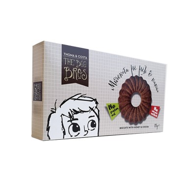 Μπισκότα με Μέλι και Κακάο The BeeBros 115 gr Μπισκότα με Μέλι και Κακάο The BeeBros 115 gr