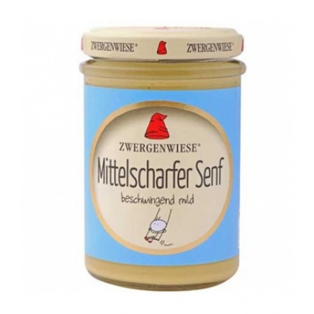 Μουστάρδα βιολογική Ημικαυτερή Zwergenwiese 160γρ